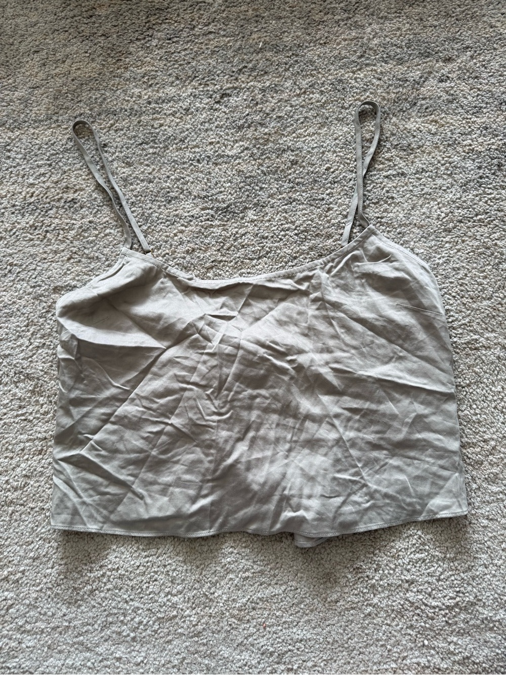 NWT Rumored Open Tie Back Spaghetti Strap Cami Top
